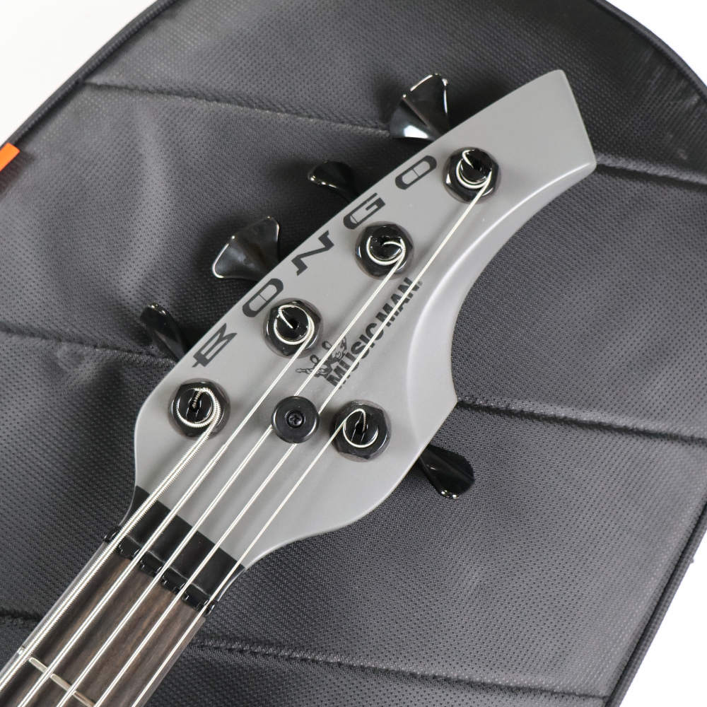 【中古】MUSIC MAN ミュージックマン BONGO5 HH TITAN GRAY 2024年製 5弦エレキベース ヘッド画像