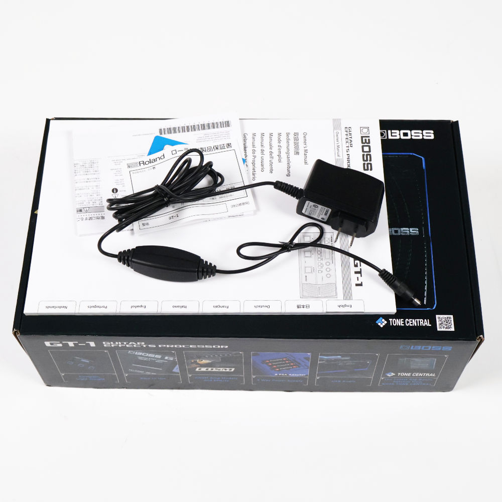 【中古】ボス マルチエフェクター BOSS GT-1 Guitar Effect Processor 付属品画像