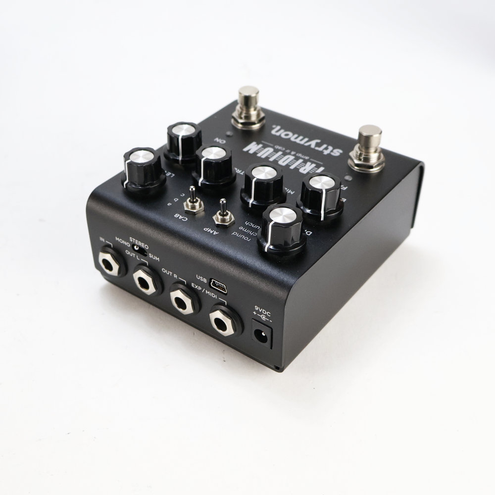 【中古】 Strymon IRIDIUM AMP ＆ IR CAB エミュレーター 側面