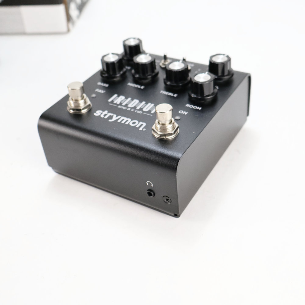 【中古】 Strymon IRIDIUM AMP ＆ IR CAB エミュレーター 側面