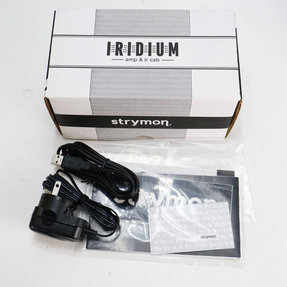 【中古】 Strymon IRIDIUM AMP ＆ IR CAB エミュレーター 付属品