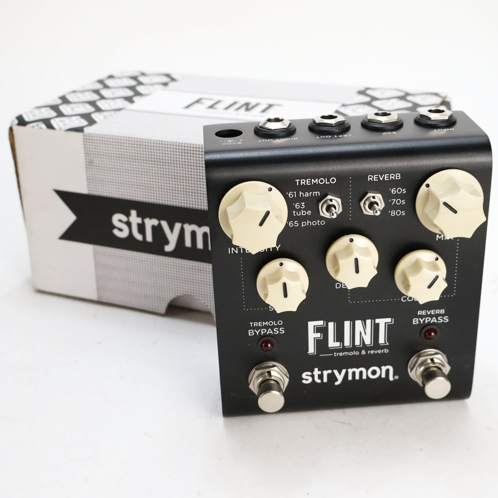 【中古】 トレモロリバーブ　strymon FLINT V1