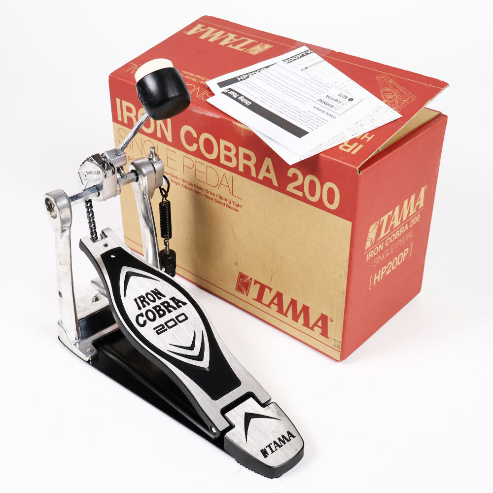 【中古】 ドラムペダル タマ TAMA HP200P Iron Cobra 200 Single Pedal Power Glide アイアンコブラ