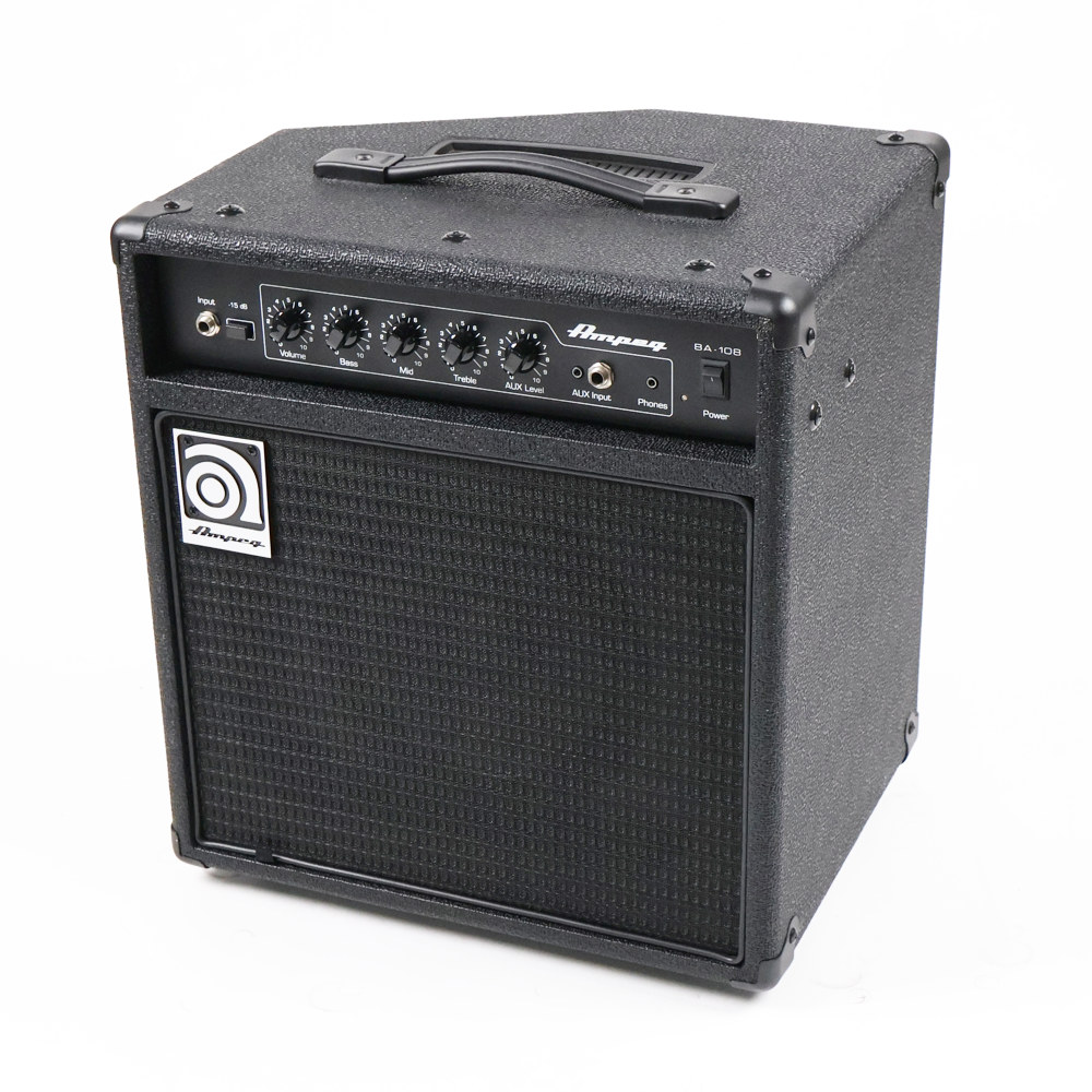 【中古】 ベースコンボアンプ アンペグ Ampeg BA-108 v2 20W出力 小型ベースコンボアンプ