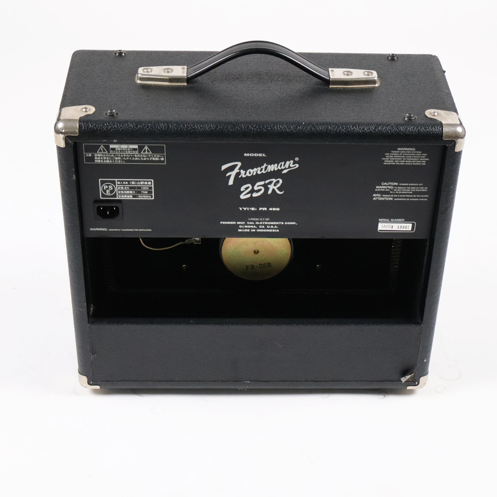 【中古】 ギターアンプ FENDER Frontman 25R 背面