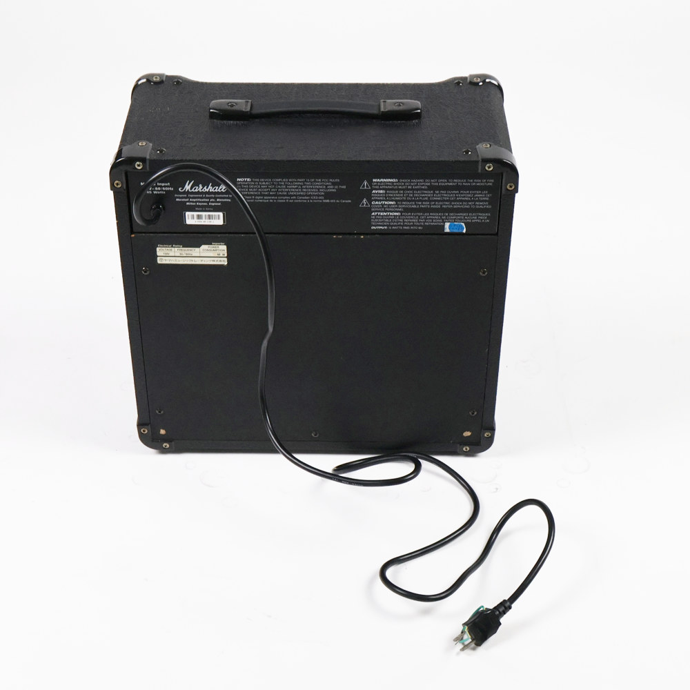 【中古】 ギターアンプ Marshall MG15DFX 背面