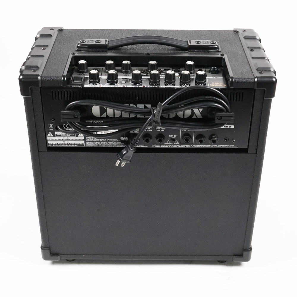 【中古】 ギターアンプ ROLAND CUBE-80X 背面