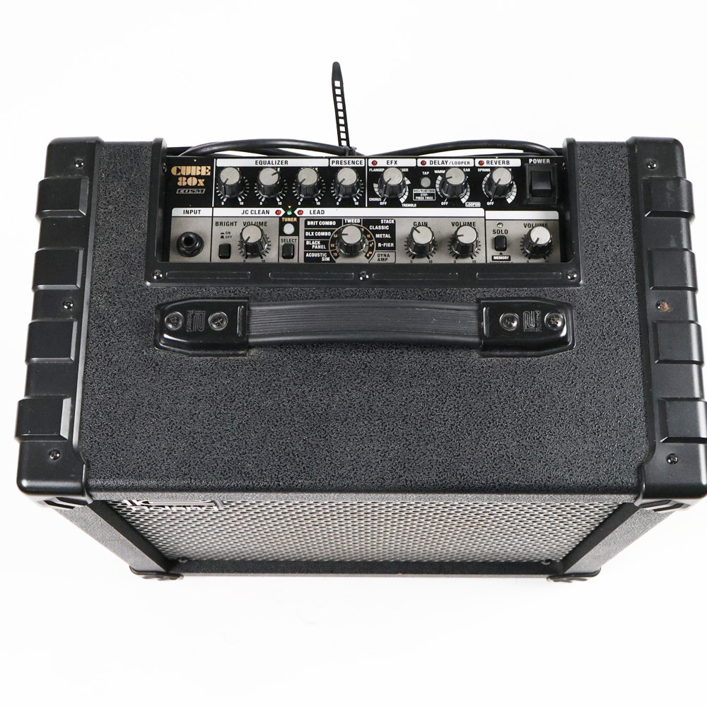 【中古】 ギターアンプ ROLAND CUBE-80X コントロール