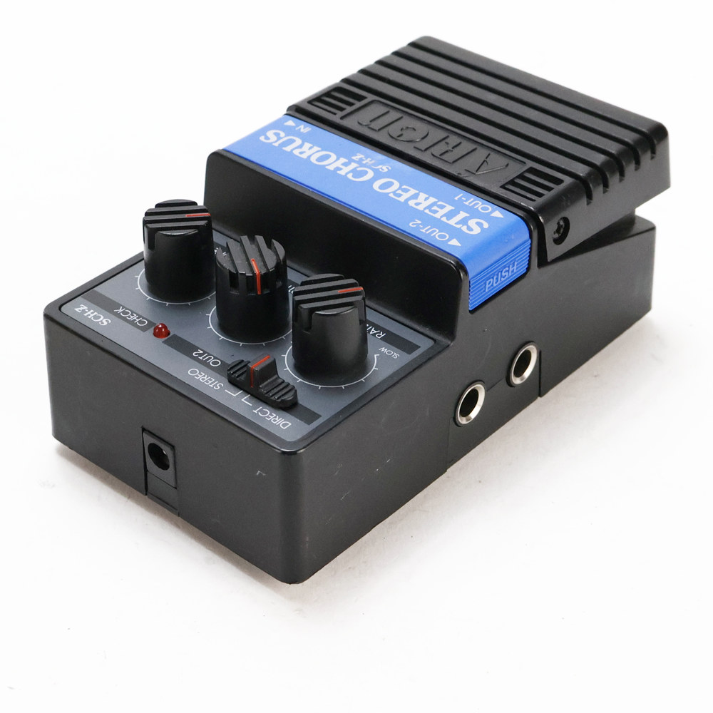 【中古】 コーラス エフェクター ARION SCH-Z STEREO CHORUS ギターエフェクター 側面