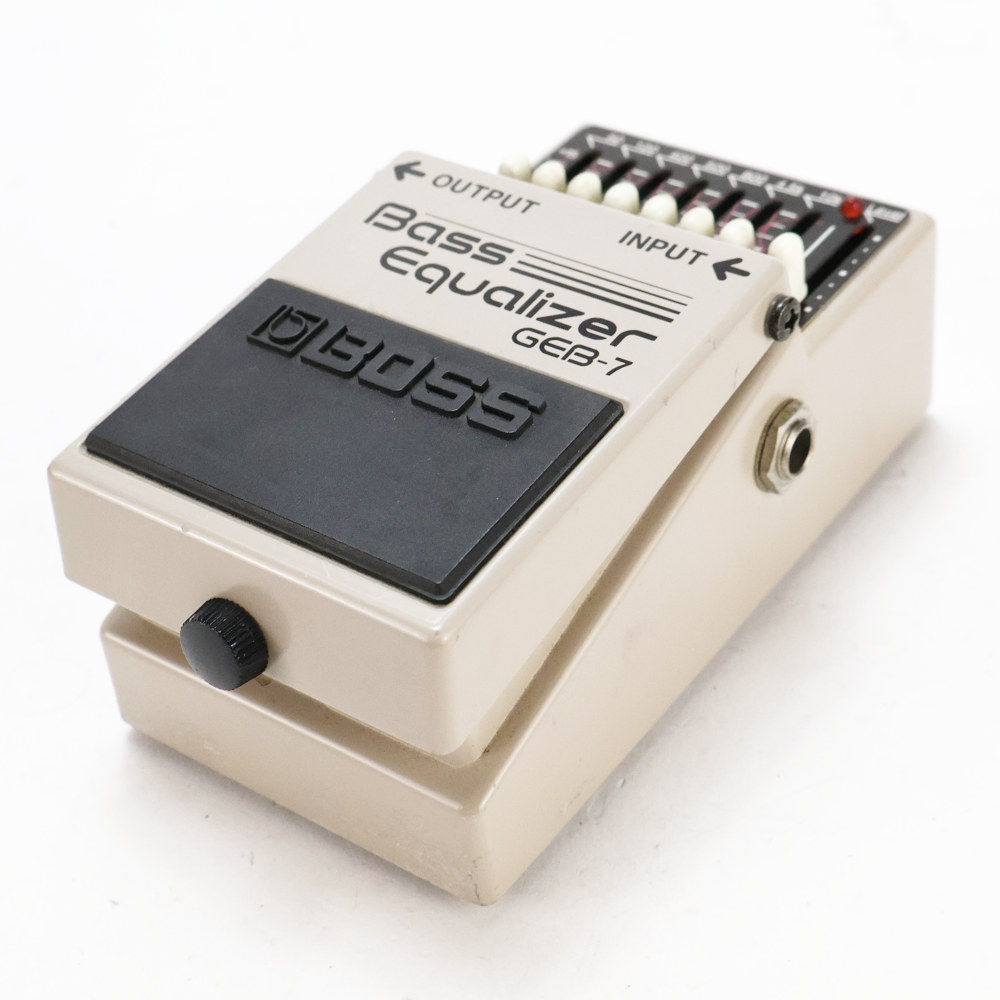 【中古】イコライザー エフェクター BOSS GEB-7 Bass Equalizer ベースエフェクター 側面