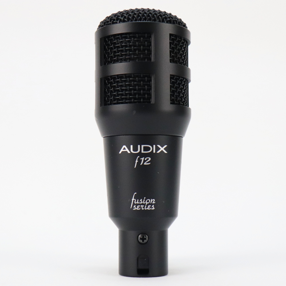 【中古】 マイク AUDIX オーディックス ドラム用マイク 4本セット f10×2本 f12×1本 f14×1本 ハードケース付き f12