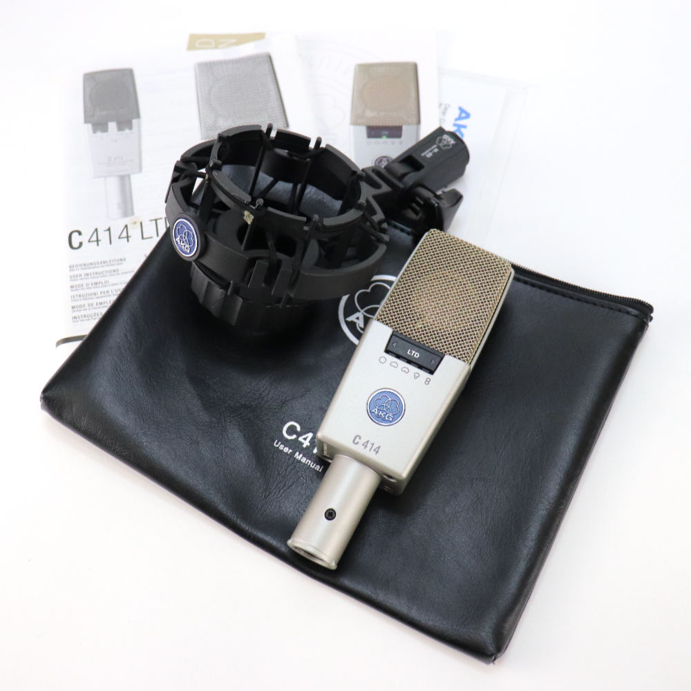 【中古】 マイク AKG C414 LTD コンデンサーマイク アーカーゲー 限定モデル