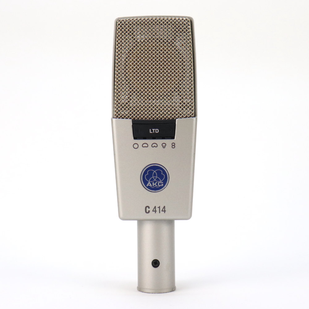 【中古】 マイク AKG C414 LTD コンデンサーマイク アーカーゲー 限定モデル フロント画像