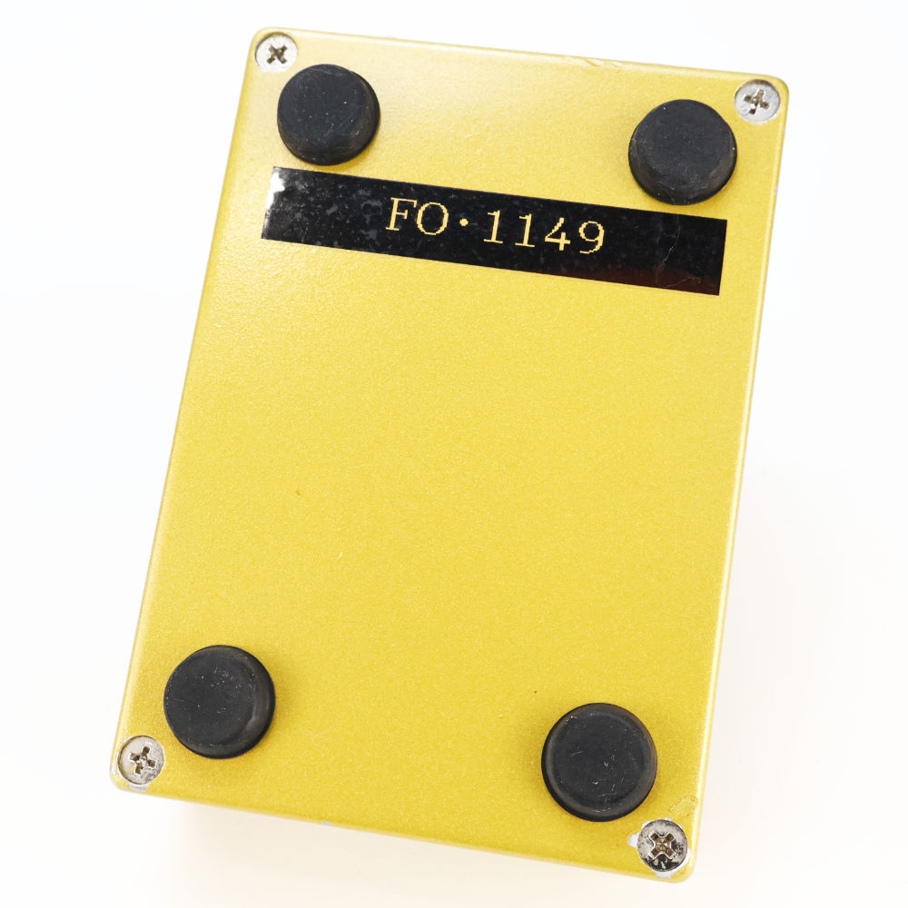 【中古】 HUMAN GEAR FINE OD Overdrive オーバードライブ ギターエフェクター ヒューマンギア 本体画像 裏
