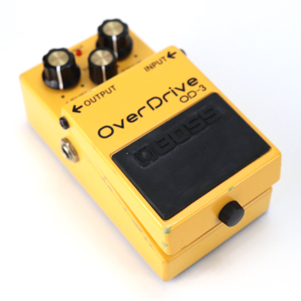 【中古】 オーバードライブ エフェクター BOSS OD-3 Over Drive ギターエフェクター 斜めアングル画像
