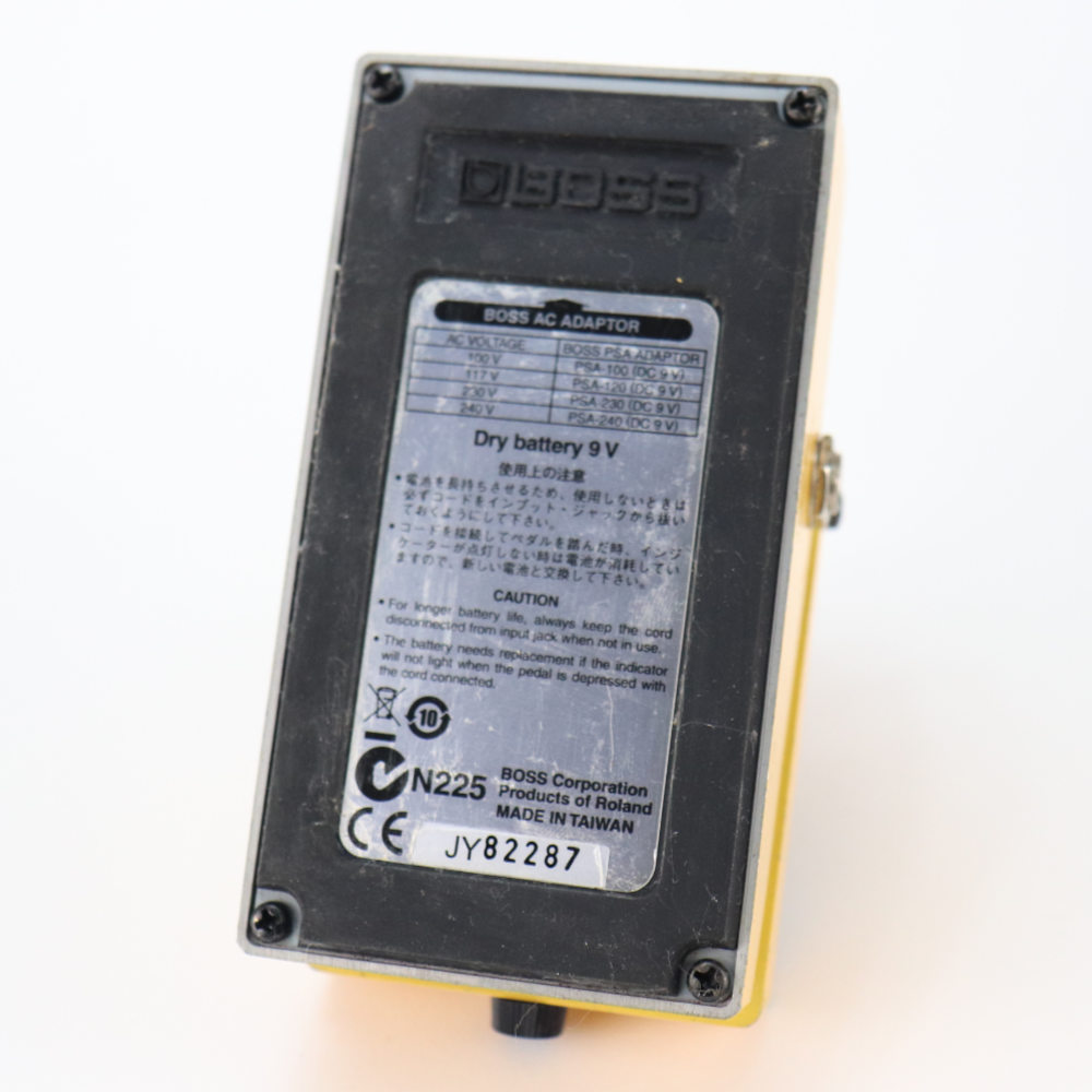 【中古】 オーバードライブ エフェクター BOSS OD-3 Over Drive ギターエフェクター ボトム画像