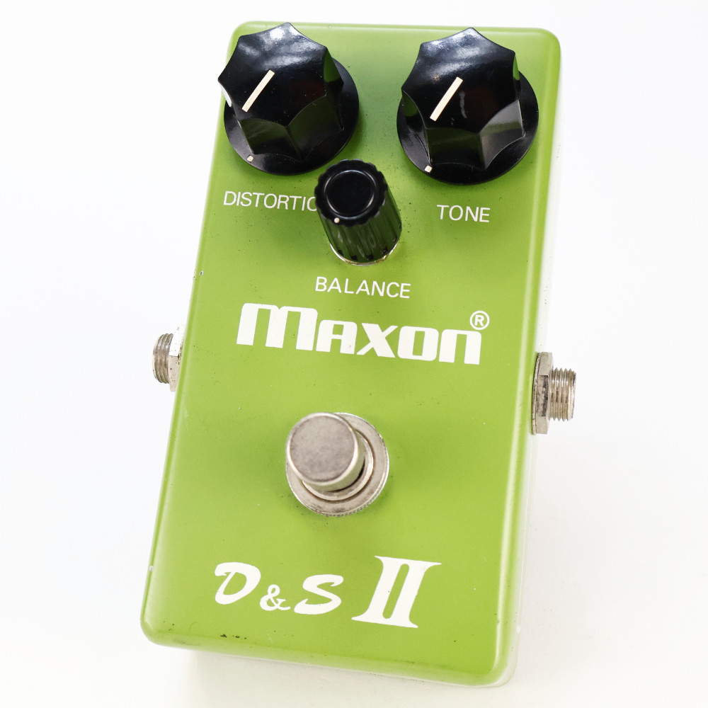 【中古】 Maxon マクソン D＆S II LED無し アダプター駆動無し ディストーション オーバードライブ ギターエフェクター