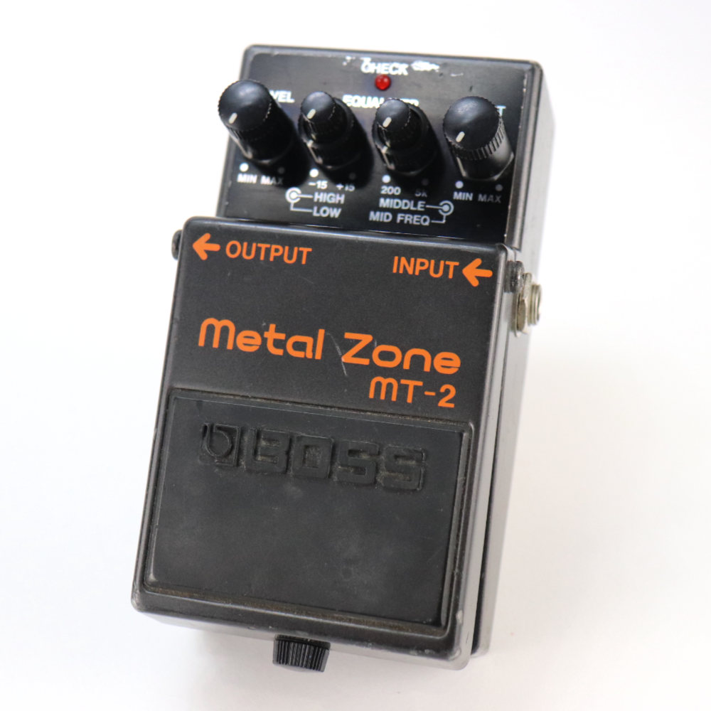 【中古】メタルゾーン エフェクター BOSS MT-2 Metal Zone ボス ギターエフェクター