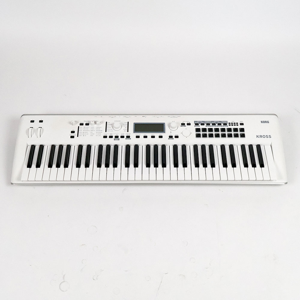 【中古】 シンセサイザー KORG KROSS2-61-WH 正面