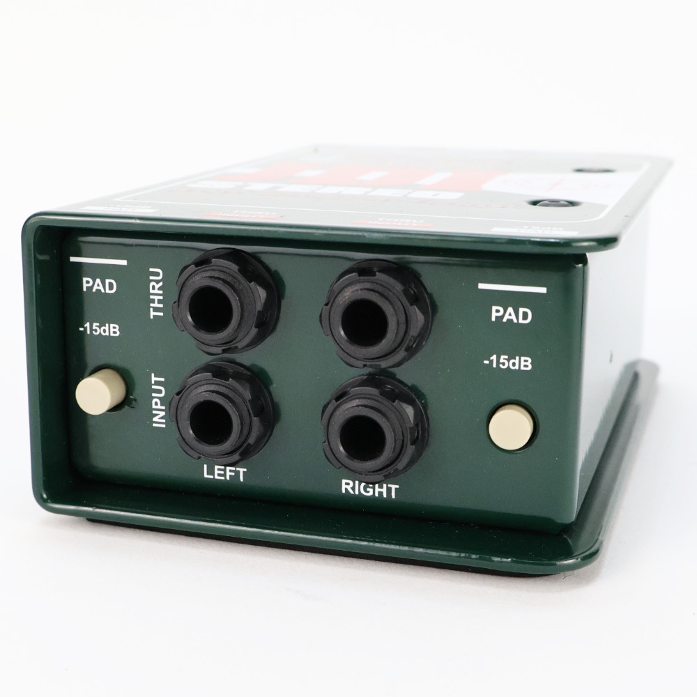 【中古】 ダイレクトボックス Radial Engineering JDI Stereo ラディアル ステレオ入出力 DI Jensenトランス搭載パッシブDI インサート