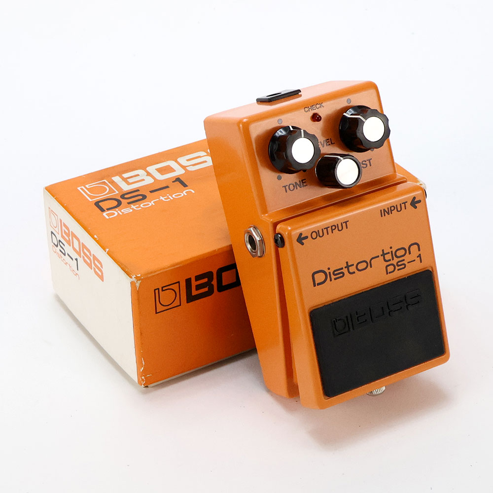 【中古】 ディストーション エフェクター BOSS DS-1 Distortion 1980年製 Made in Japan Silver Screw 銀ネジ ギターエフェクター