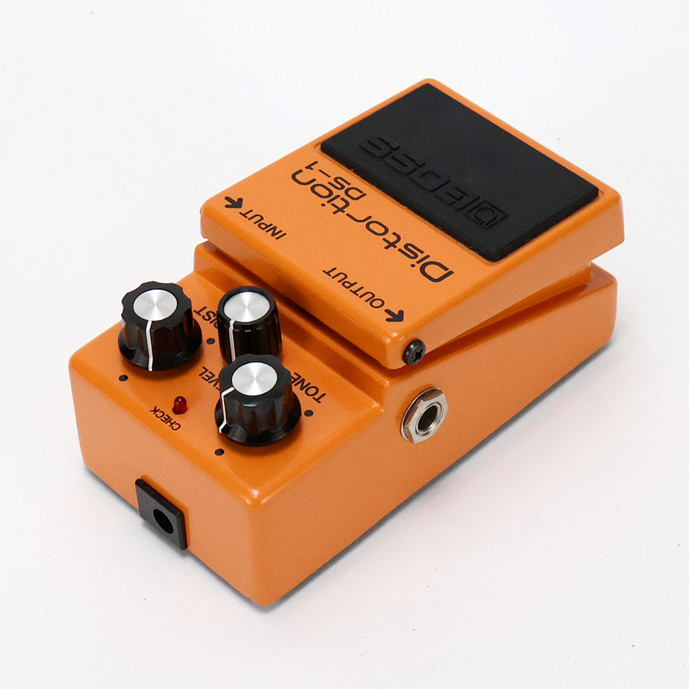 【中古】 ディストーション エフェクター BOSS DS-1 Distortion 1980年製 Made in Japan Silver Screw 銀ネジ ギターエフェクター 全体