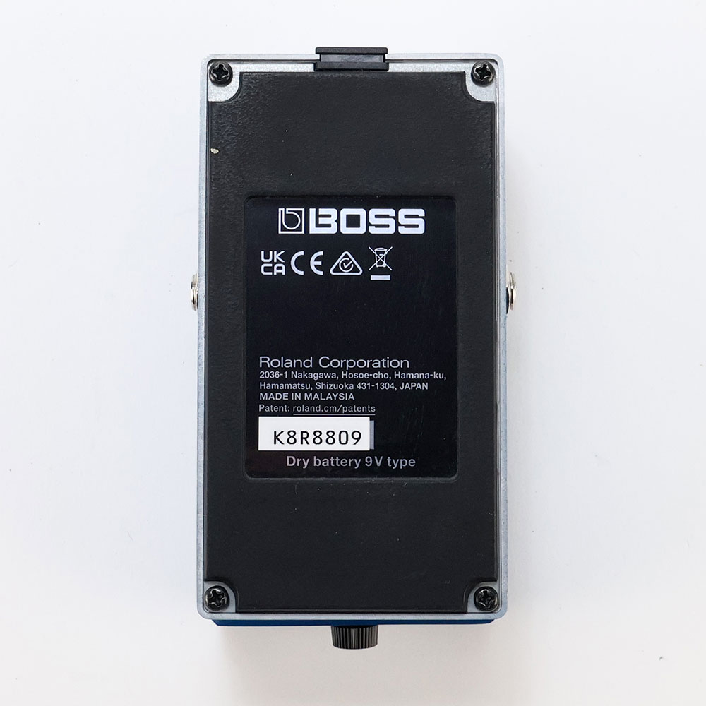 【中古】 ブルースドライバー エフェクター BOSS BD-2 Blues Driver ギターエフェクター オーバードライブ ブルドラ 裏面
