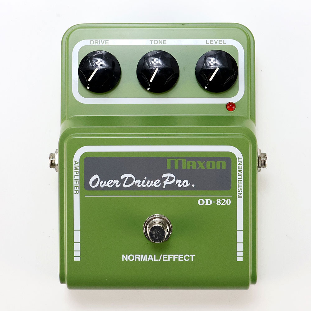 【中古】 エフェクター オーバードライブ MAXON OD-820 Over Drive Pro マクソン オーバードライブプロ