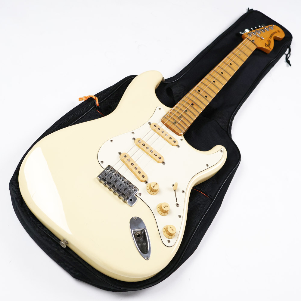 【中古】 エレキギター Fender Japan ST72-55 VWH Mod. 1989年-90年製 スキャロップド指板 ブラスナット搭載 フェンダージャパン ストラトキャスター ラージヘッド 3点止めネック CST-50M