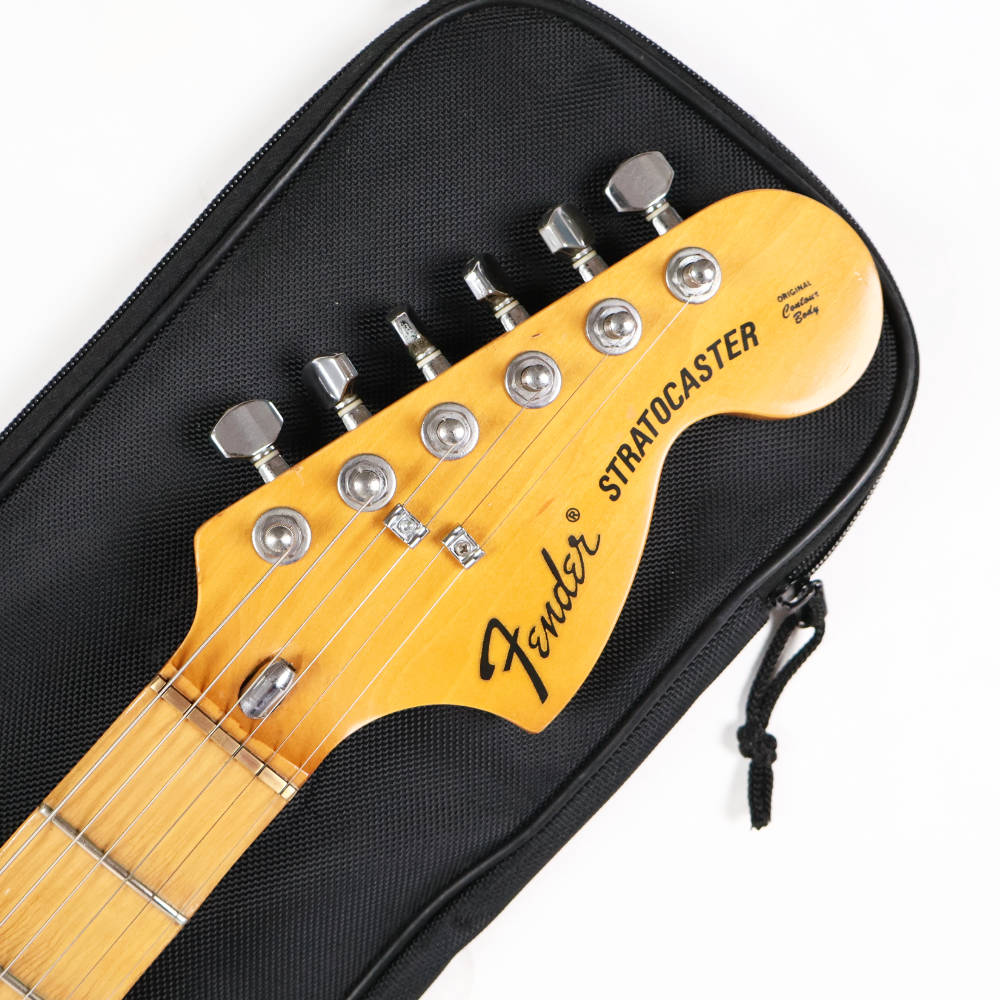 【中古】 エレキギター Fender Japan ST72-55 VWH Mod. 1989年-90年製 スキャロップド指板 ブラスナット搭載 フェンダージャパン ストラトキャスター ラージヘッド 3点止めネック CST-50M ヘッド画像