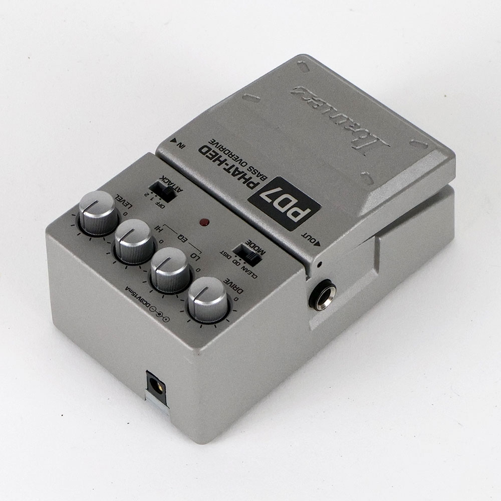 【中古】 ベースオーバードライブ Ibanez PD7 PHAT-HED BASS OVERDRIVE ベースエフェクター 全体