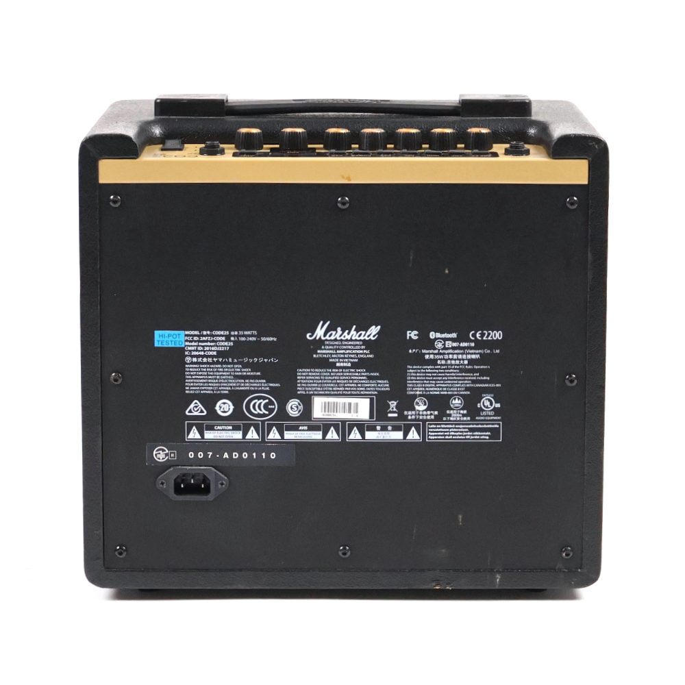【中古】 マーシャル MARSHALL CODE25 フルモデリング 小型ギターアンプ コンボ リア画像