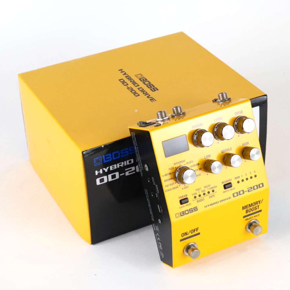 【中古】 オーバードライブ エフェクター BOSS OD-200 Hybrid Drive ギターエフェクター