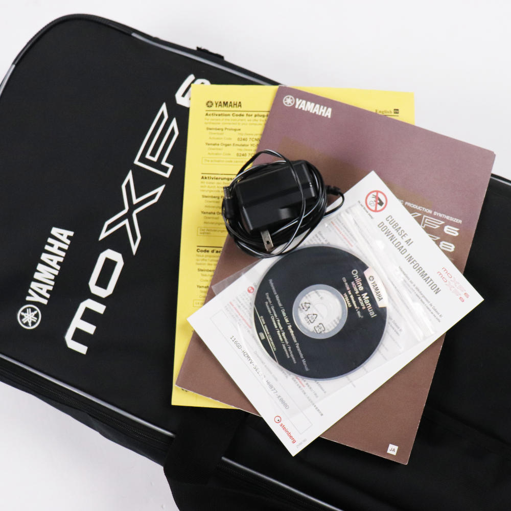 【中古】 シンセサイザー YAMAHA MOXF6 ヤマハ 付属品画像