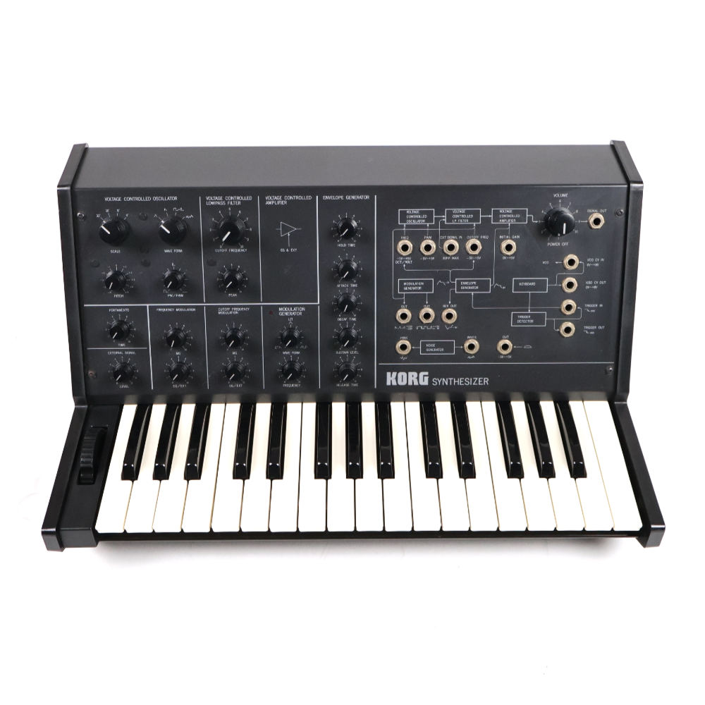 【中古】 ビンテージシンセサイザー KORG MS-10 コルグ フロント画像
