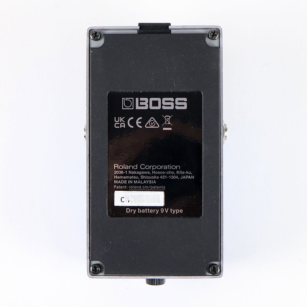 【中古】コンプレッサー エフェクター BOSS CS-3 Compression Sustainer ギターエフェクター 裏面