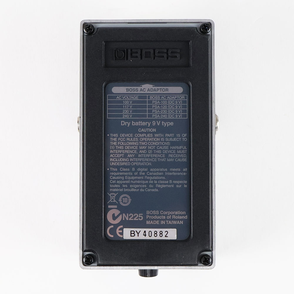 【中古】 ファズ  エフェクター BOSS FZ-5 Fuzz ボス ギターエフェクター 裏面