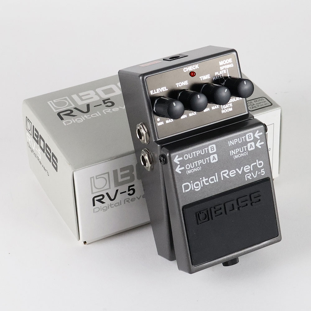 【中古】デジタルリバーブ エフェクター BOSS RV-5 Digital Reverb ボス リヴァーブ エフェクター