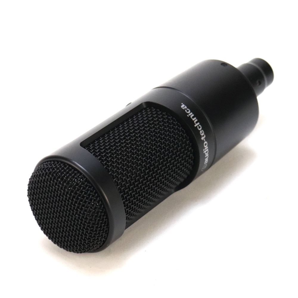 【中古】 マイク コンデンサーマイク AUDIO-TECHNICA AT2035 オーディオテクニカ オーテク グリル画像