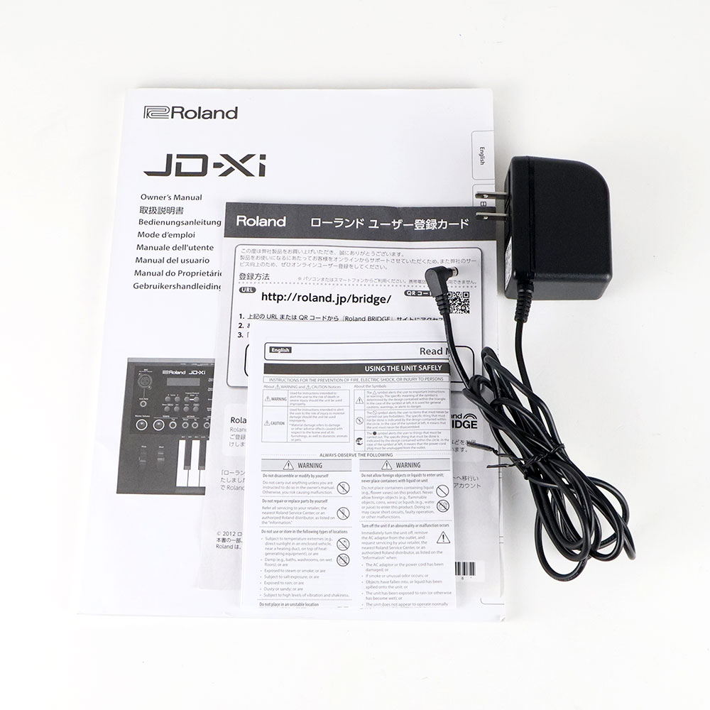 【中古】 シンセサイザー ROLAND ローランド JD-Xi Analog/Digital Crossover Synthesizer 付属品