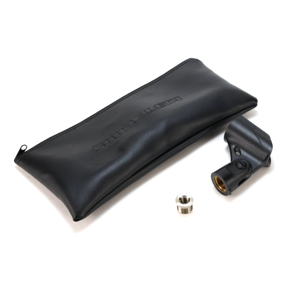 【中古】 マイク ダイナミックマイク シュアー SHURE BETA58A シュア マイクロフォン ベータゴッパ 付属品画像