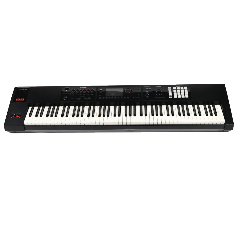 【中古】 ROLAND FA-08 Music Workstation シンセサイザー 88鍵