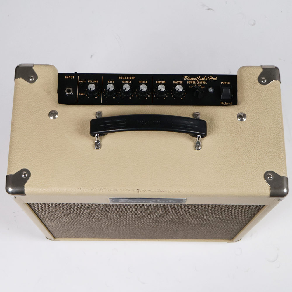 【中古】 ギターアンプ ROLAND Blues Cube Hot Vintage Blonde BC-HOT-VB ギターアンプ 取手