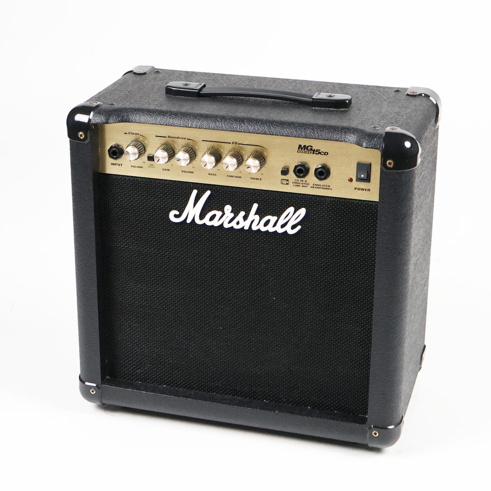 【中古】ギターアンプ マーシャル MARSHALL MG15CD 小型ギターアンプ コンボ