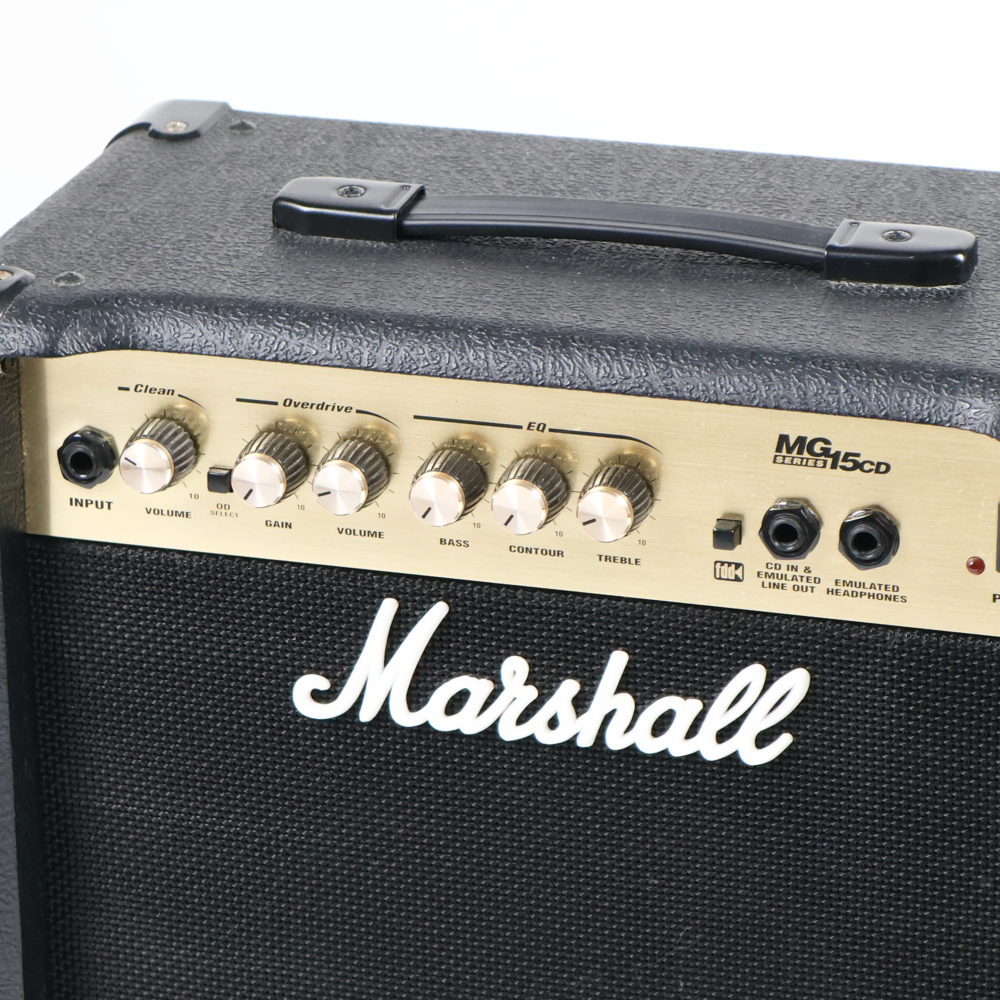 【中古】ギターアンプ マーシャル MARSHALL MG15CD 小型ギターアンプ コンボ コントロール