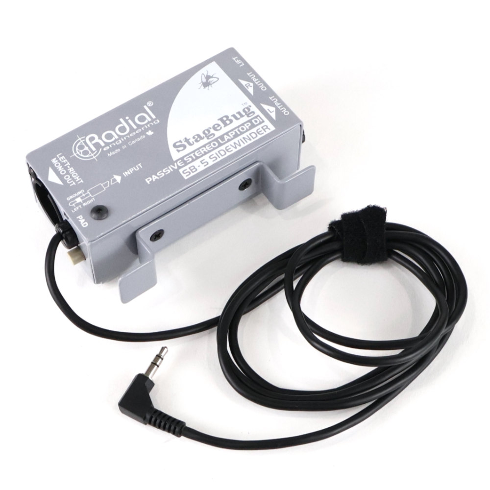【中古】 ダイレクトボックス RADIAL StageBug SB-5 Sidewinder パソコン/タブレット用DIボックス