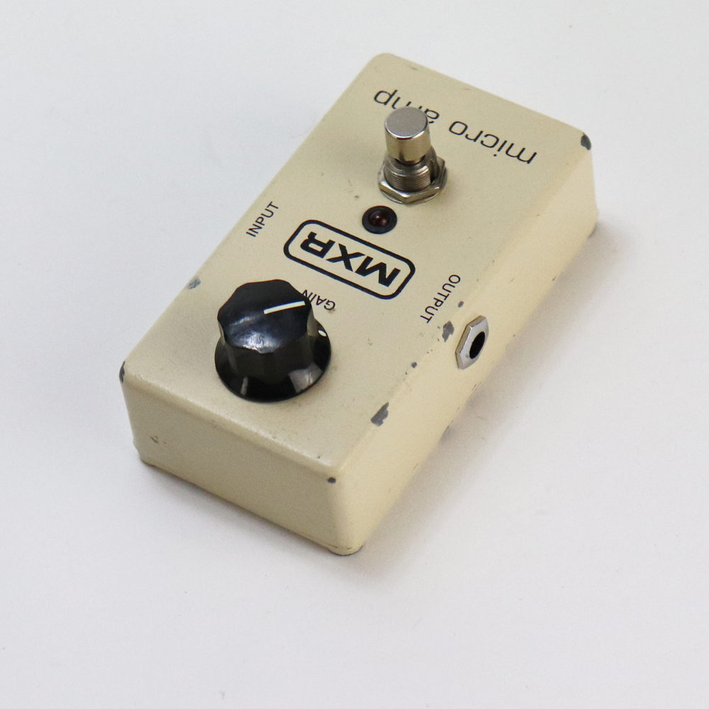 【中古】 ブースター エフェクター MXR M-133 MICRO AMP マイクロアンプ ギターエフェクター 側面