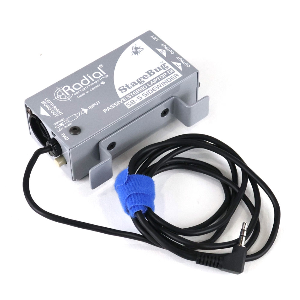 【中古】 ダイレクトボックス RADIAL StageBug SB-5 Sidewinder パソコン/タブレット用DIボックス