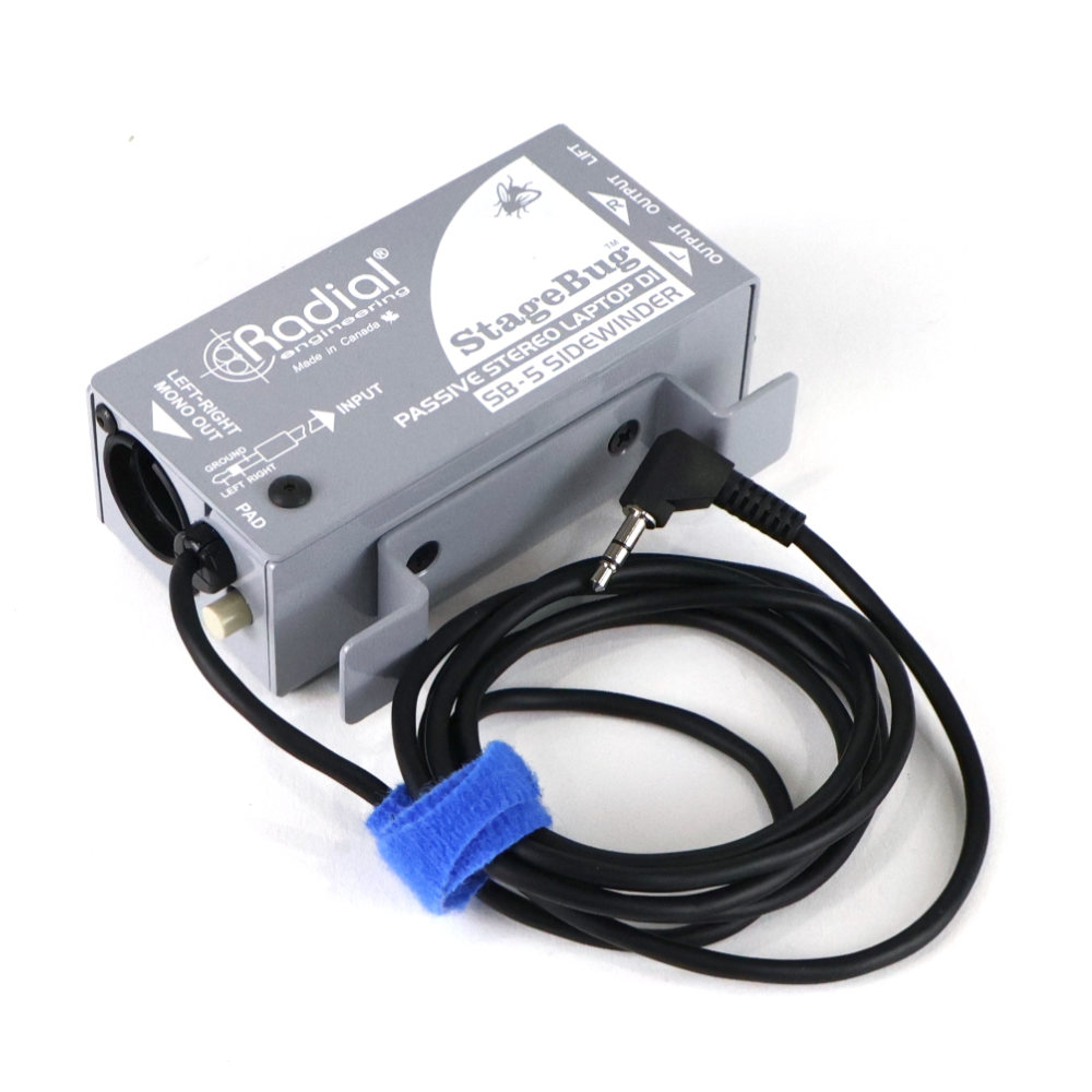 【中古】 ダイレクトボックス RADIAL StageBug SB-5 Sidewinder パソコン/タブレット用DIボックス