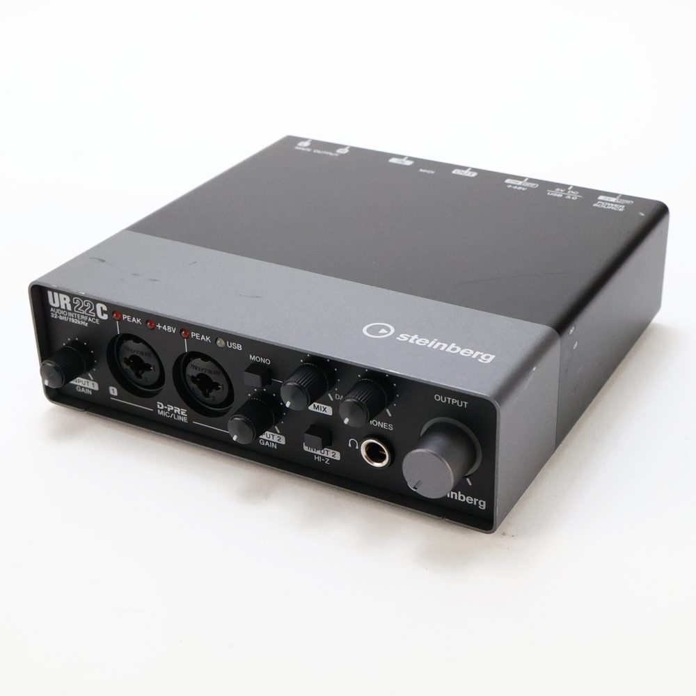 【中古】 オーディオインターフェイス Steinberg UR22C スタインバーグ USBオーディオインターフェース